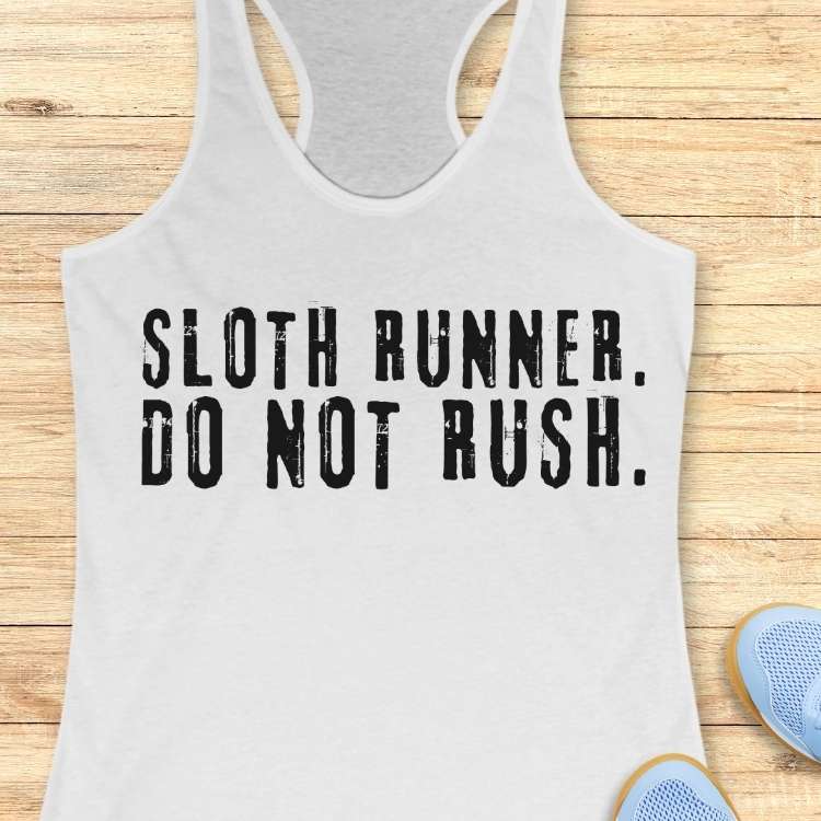 Sloth Runner Tank Top