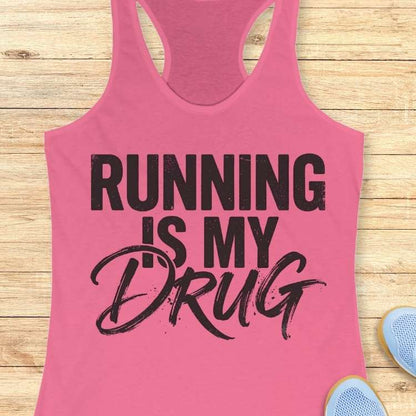 Running Is My Drug Tank Top