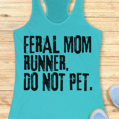Feral Mom Runner Tank Top