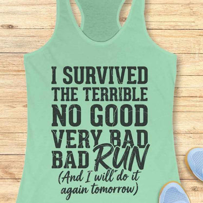 Very Bad Run Tank Top