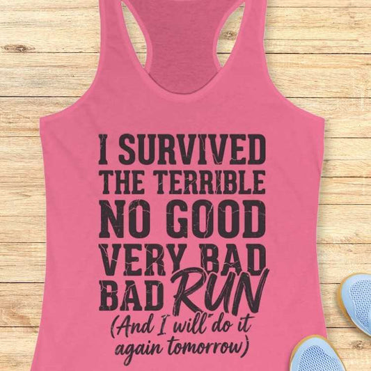 Very Bad Run Tank Top