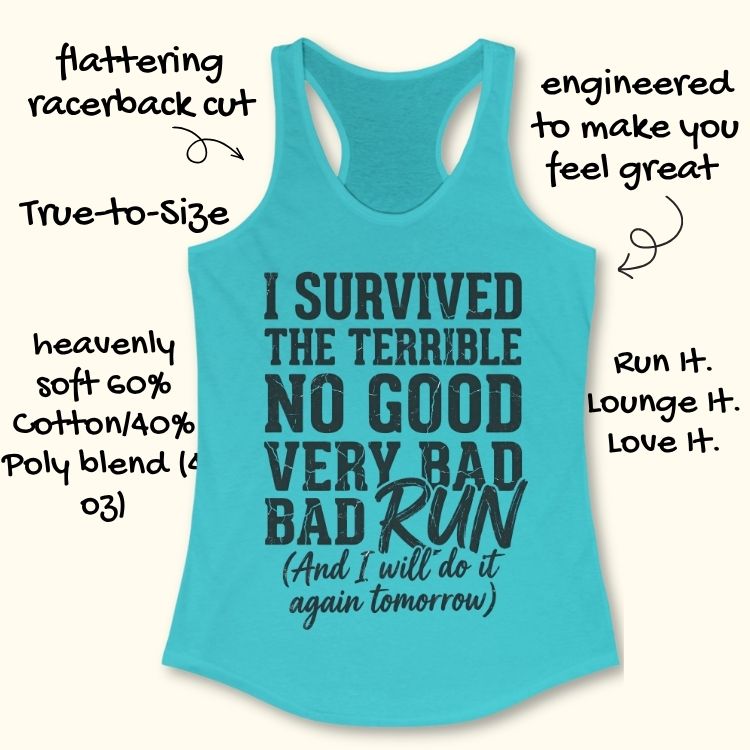 Very Bad Run Tank Top