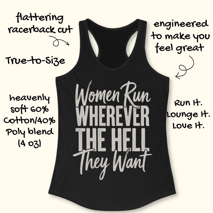 Run Wherever We Want Tank Top