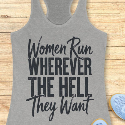 Run Wherever We Want Tank Top