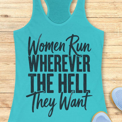 Run Wherever We Want Tank Top