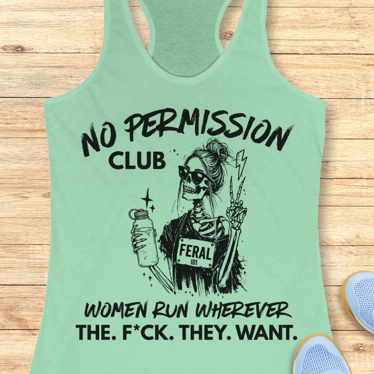 No Permission Tank Top