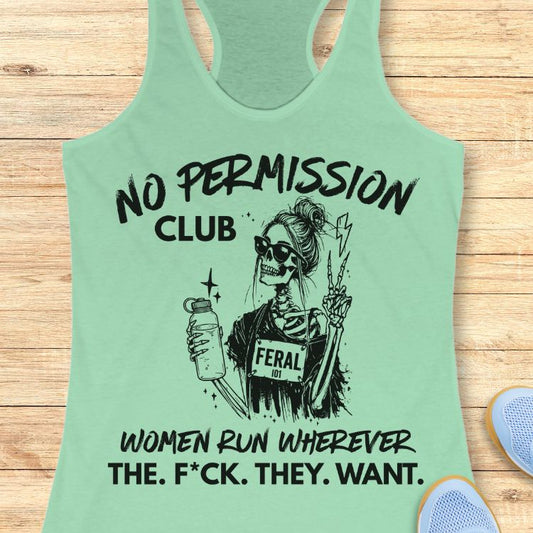 No Permission Tank Top