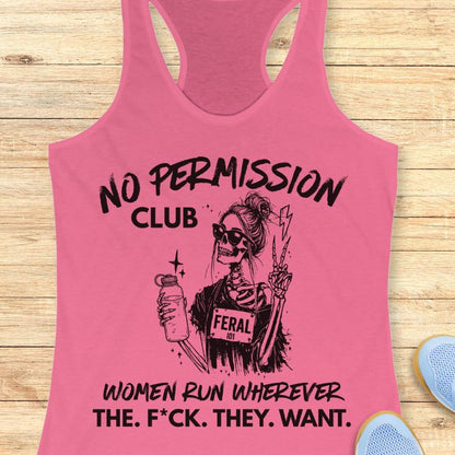 No Permission Tank Top