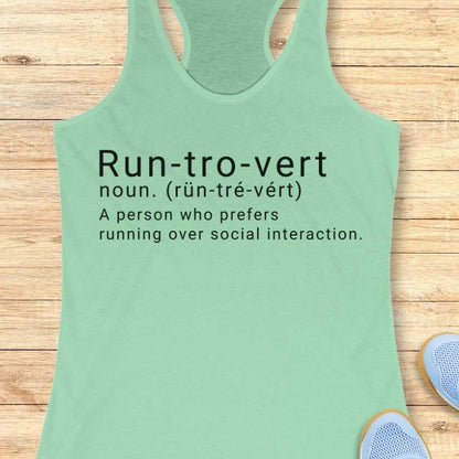 Run-tro-vert Tank Top
