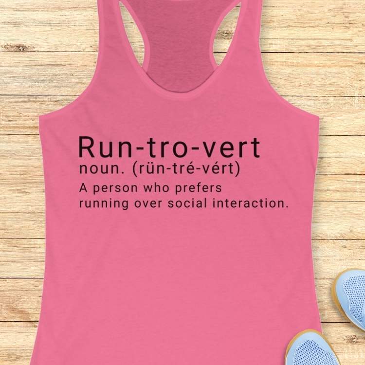 Run-tro-vert Tank Top