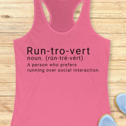 Run-tro-vert Tank Top