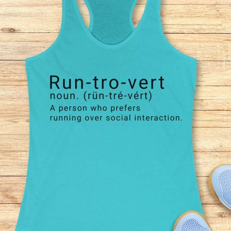 Run-tro-vert Tank Top