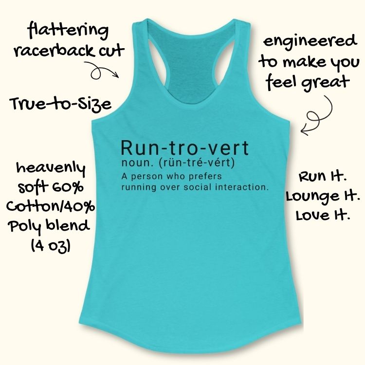 Run-tro-vert Tank Top