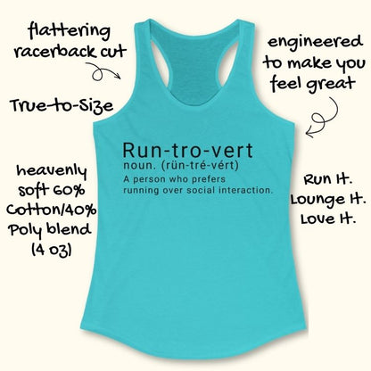 Run-tro-vert Tank Top