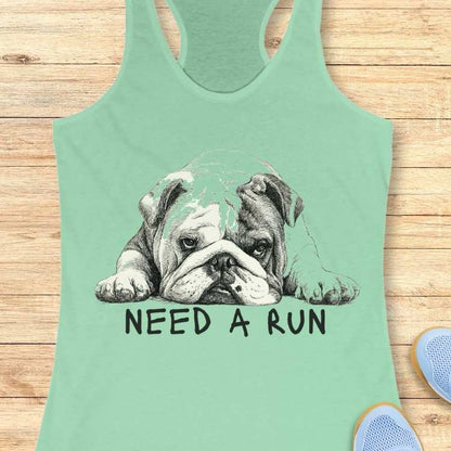 I Need A Run Tank Top