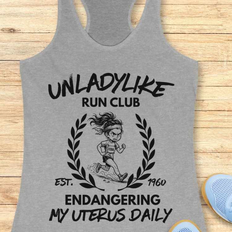 Unladylike Run Club Tank Top