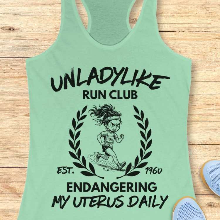 Unladylike Run Club Tank Top