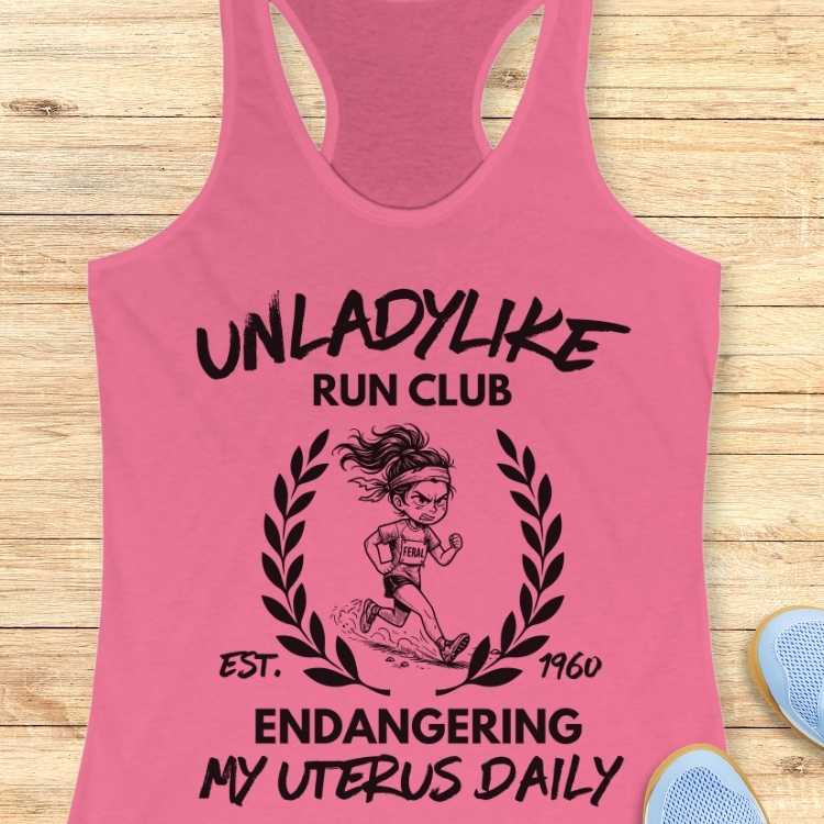 Unladylike Run Club Tank Top