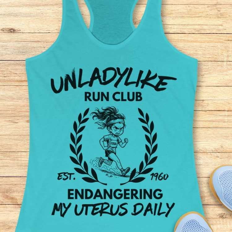 Unladylike Run Club Tank Top