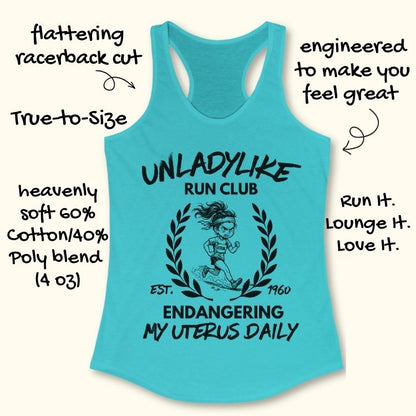 Unladylike Run Club Tank Top