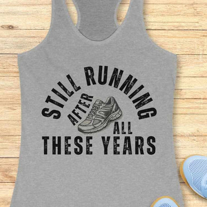 Still Running Tank Top