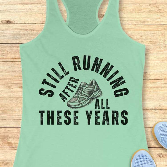 Still Running Tank Top