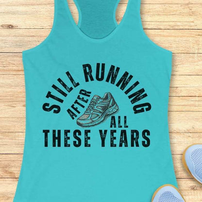 Still Running Tank Top