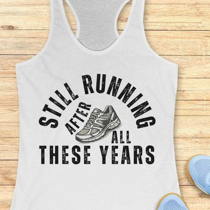Still Running Tank Top