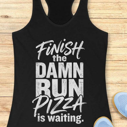 Finish The Run Tank Top