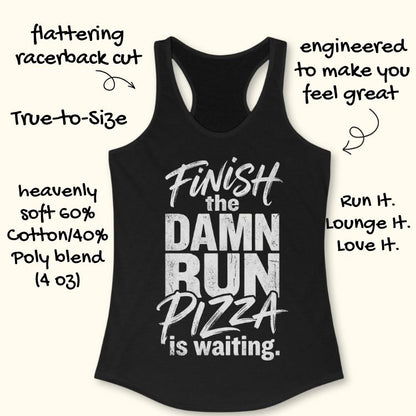 Finish The Run Tank Top