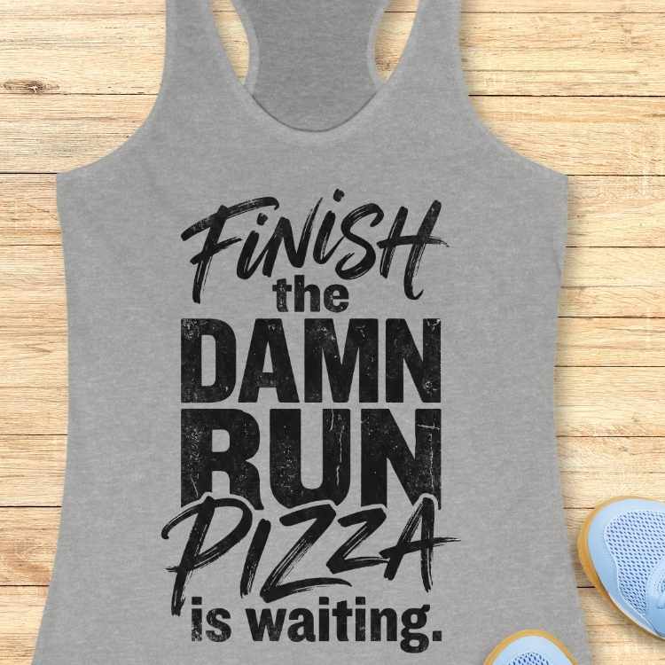 Finish The Run Tank Top
