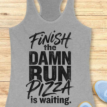 Finish The Run Tank Top