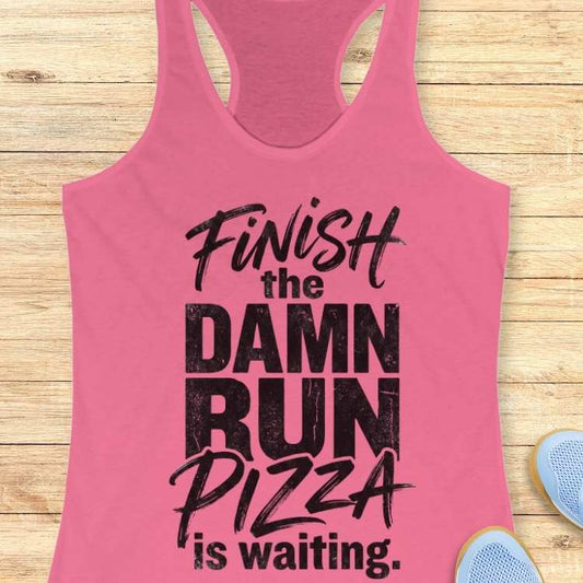 Finish The Run Tank Top