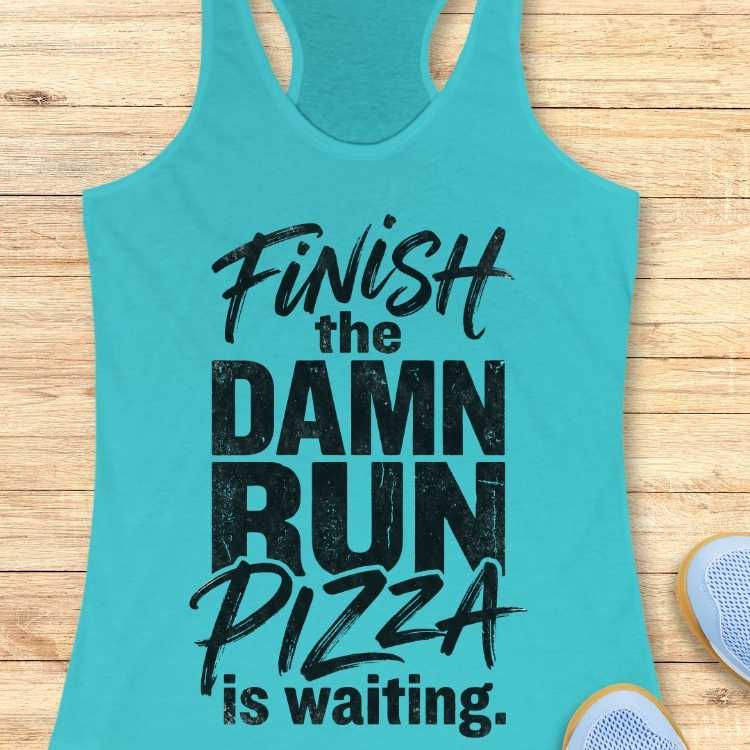 Finish The Run Tank Top