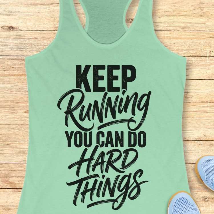 Keep Running Tank Top
