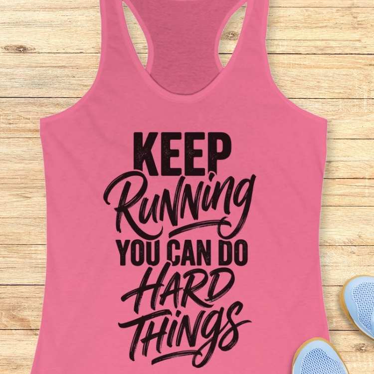 Keep Running Tank Top