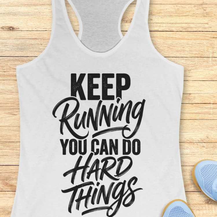 Keep Running Tank Top