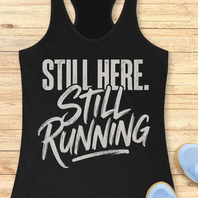 Still Running Tank Top
