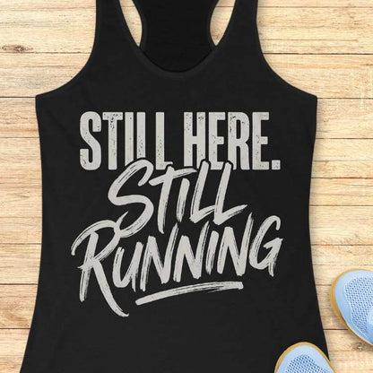 Still Running Tank Top