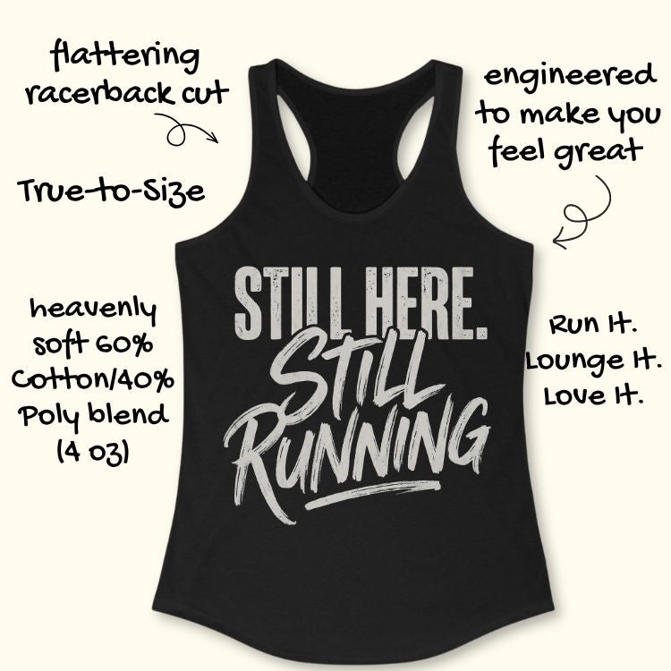 Still Running Tank Top