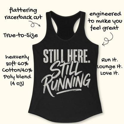 Still Running Tank Top