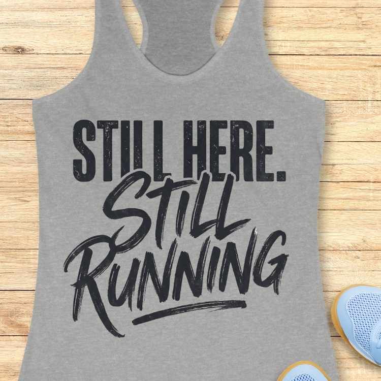 Still Running Tank Top