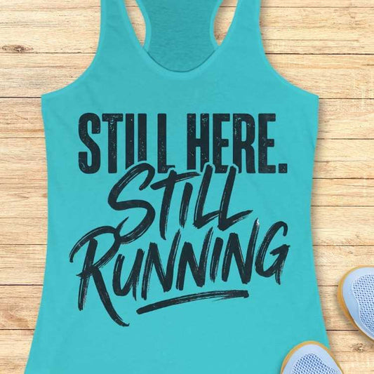 Still Running Tank Top