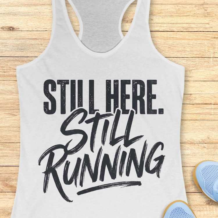 Still Running Tank Top