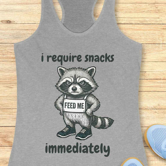 Require Snacks Immediately Tank Top