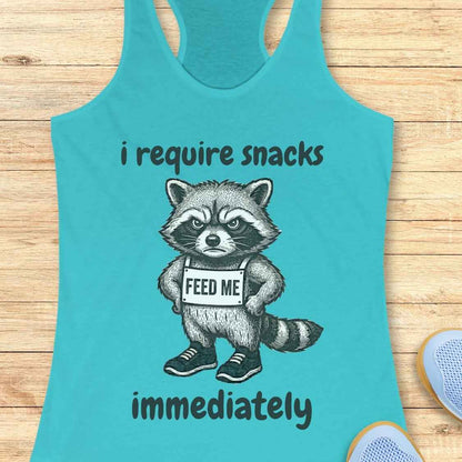 Require Snacks Immediately Tank Top