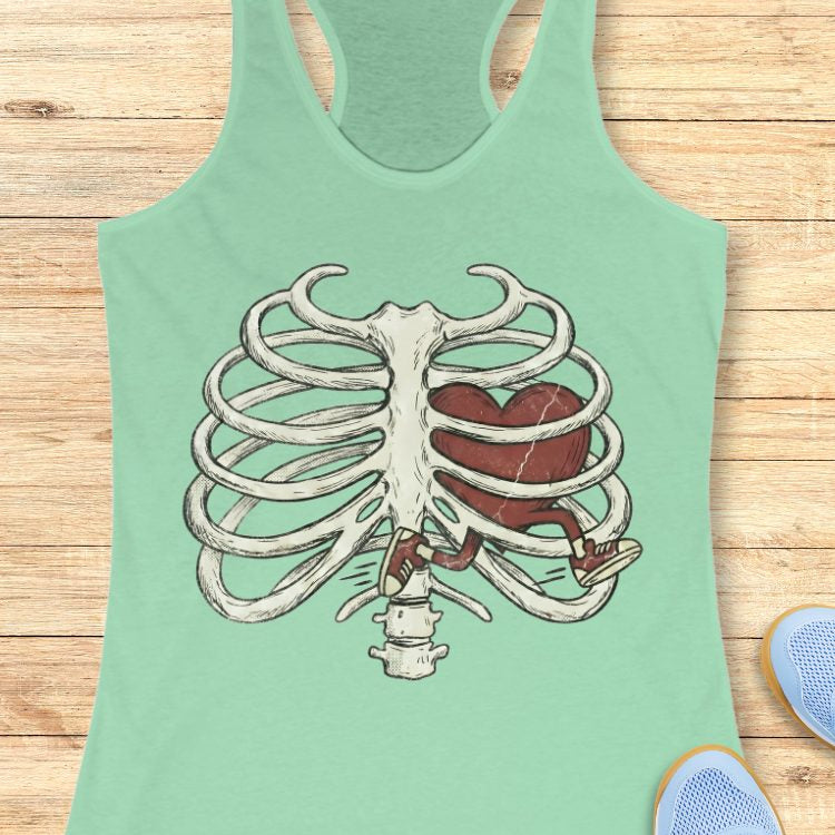 Running Heart Tank Top