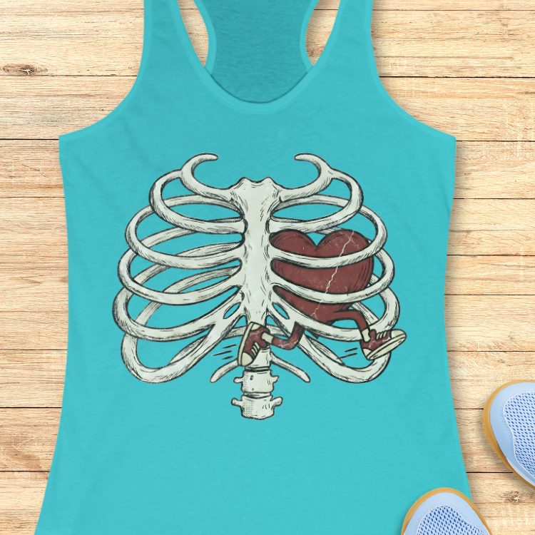 Running Heart Tank Top