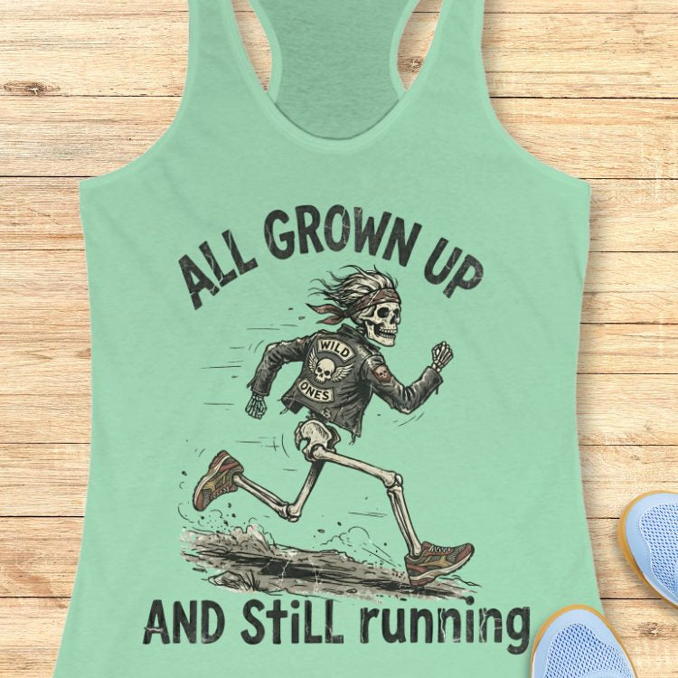 Still Running Tank Top