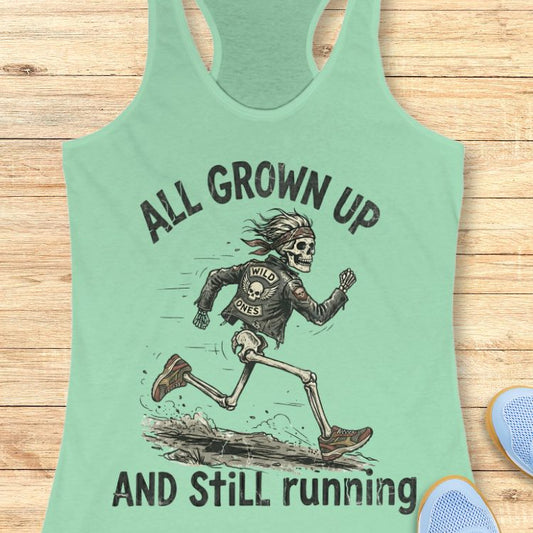 Still Running Tank Top